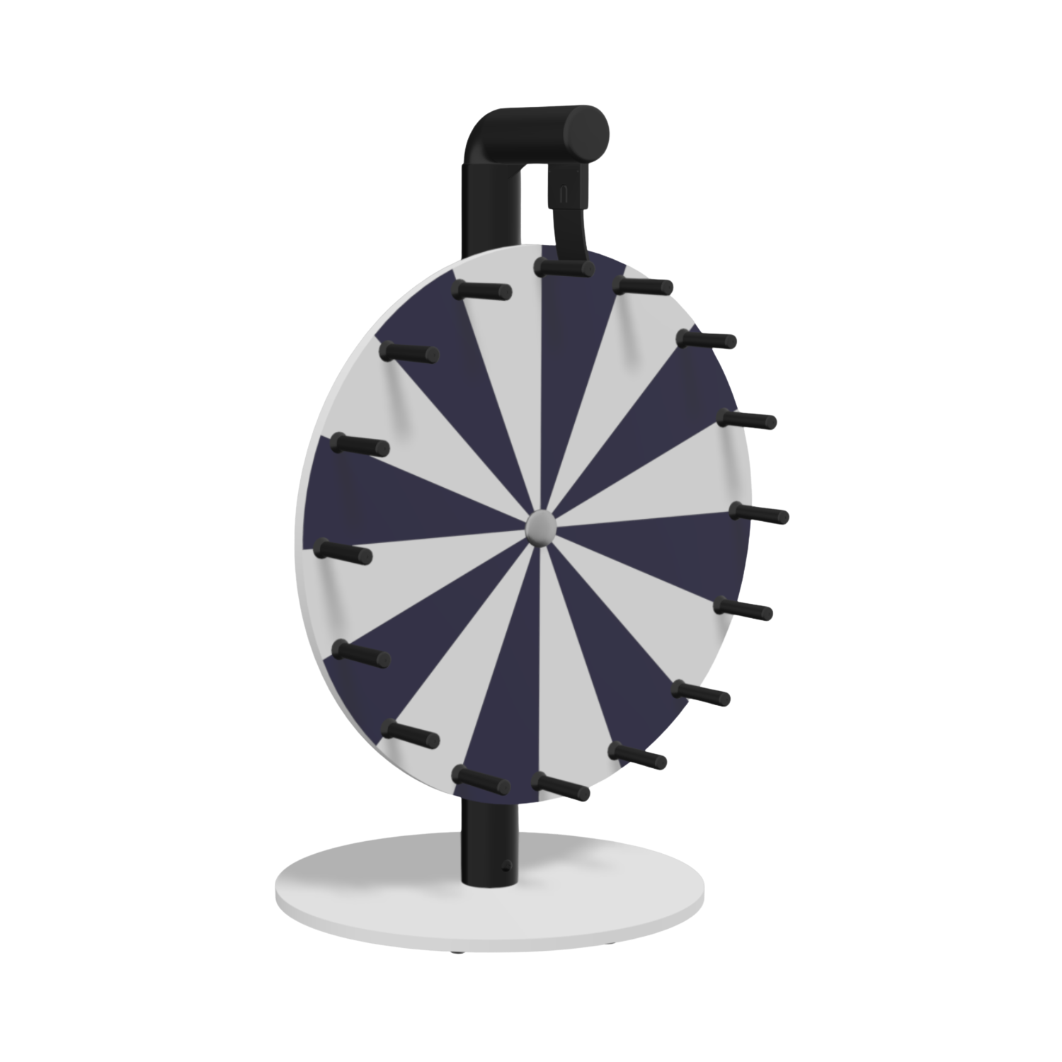 50cm PVC Bordslyckohjul